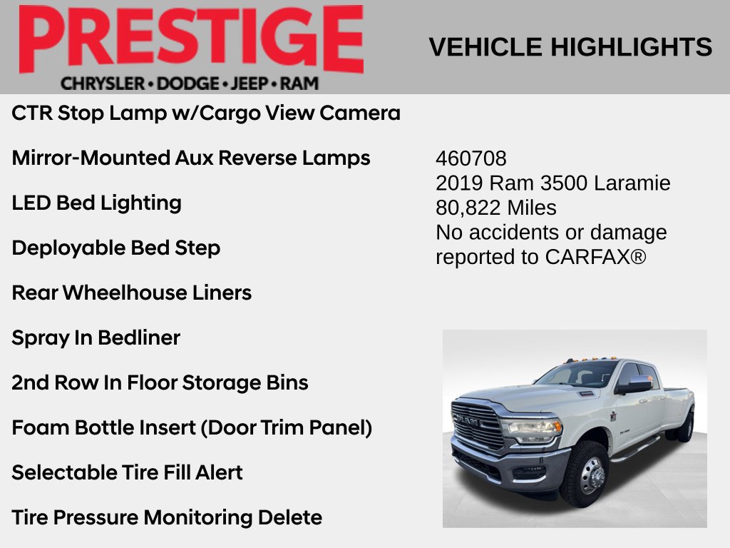 Used 2019 RAM 3500 Laramie AWD/4WD image 6
