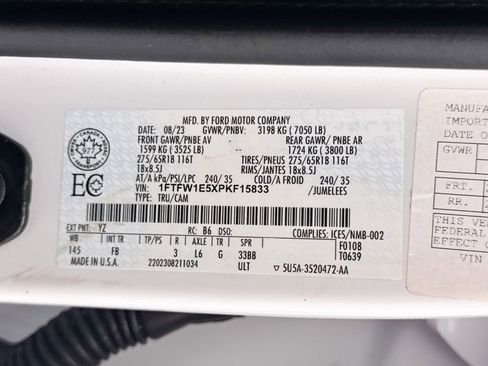 Used 2023 Ford F150 XLT w/ Equipment Group 302A High image 40