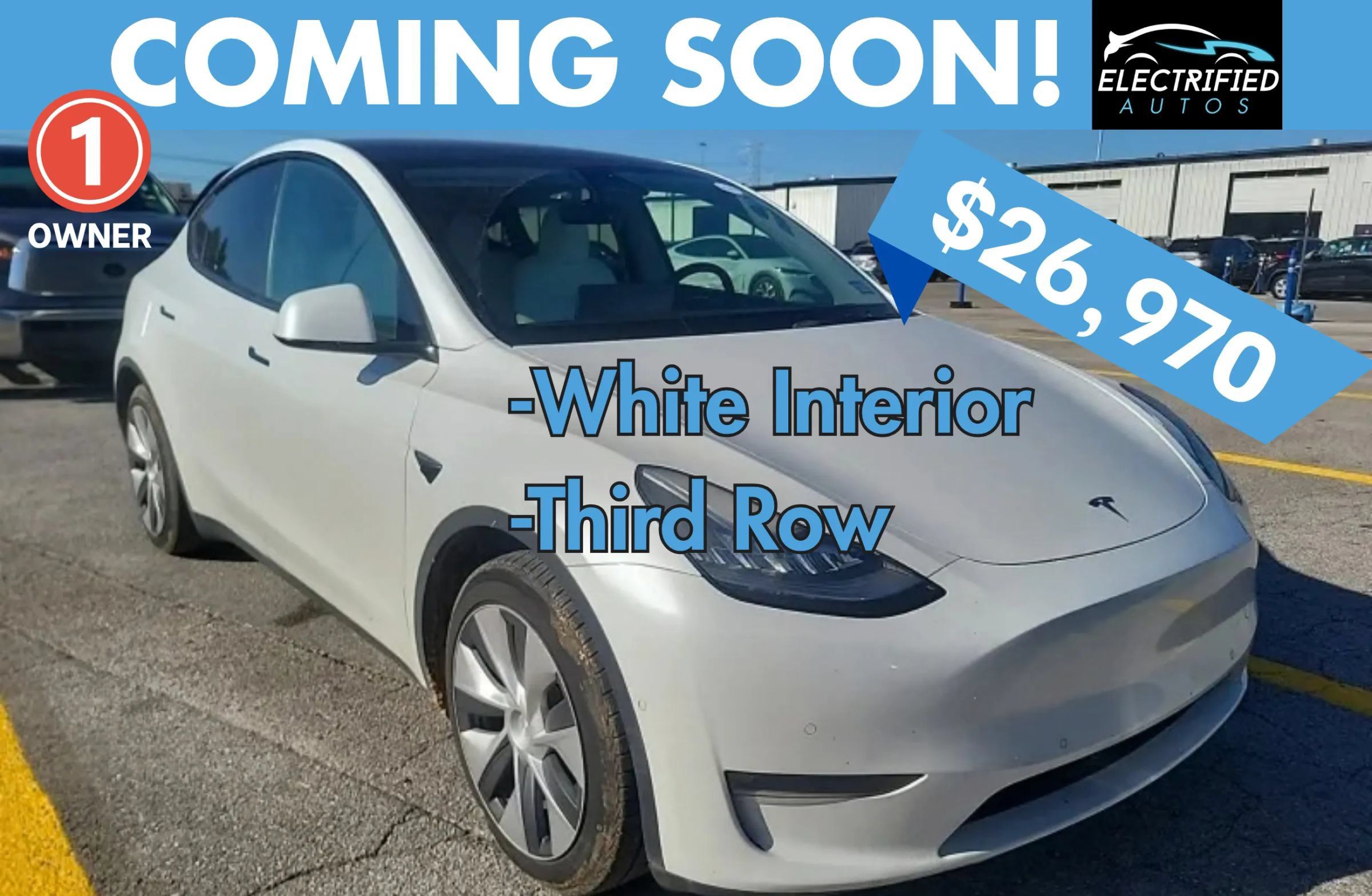 Used 2021 Tesla Model Y Long Range AWD/4WD image 1