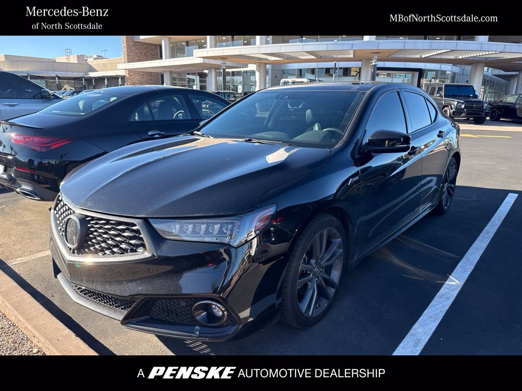Used 2019 Acura TLX w/ Technology & A-SPEC Package FWD image 1