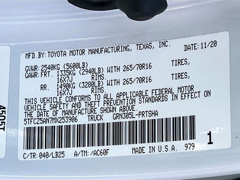 Used 2021 Toyota Tacoma TRD Pro AWD/4WD image 34
