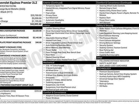 Used 2019 Chevrolet Equinox Premier AWD/4WD image 2