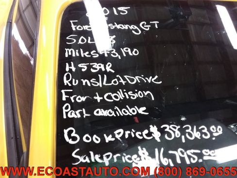 Used 2015 Ford Mustang GT Premium w/ GT Performance Package image 22