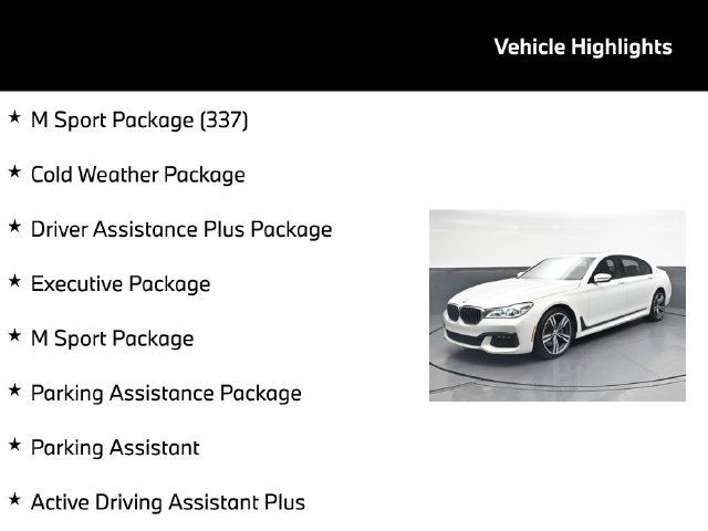Used 2019 BMW 750i xDrive w/ Executive Package AWD/4WD image 5