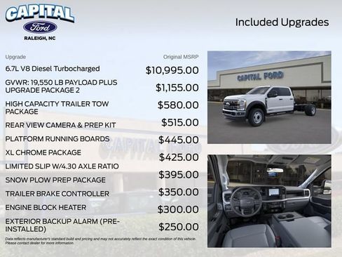 New 2026 Ford F550 4x4 Crew Cab image 3