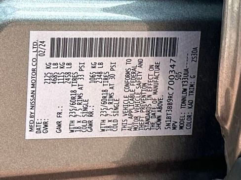 Used 2024 Nissan Rogue SV image 32