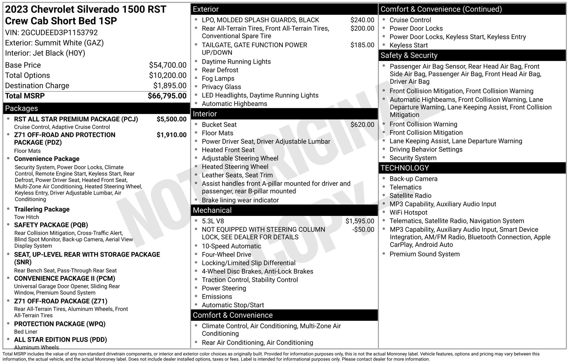 Certified 2023 Chevrolet Silverado 1500 RST w/ RST All Star Premium Package AWD/4WD image 4
