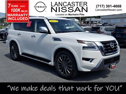 Certified 2023 Nissan Armada Platinum w/ Captain's Chairs Package
