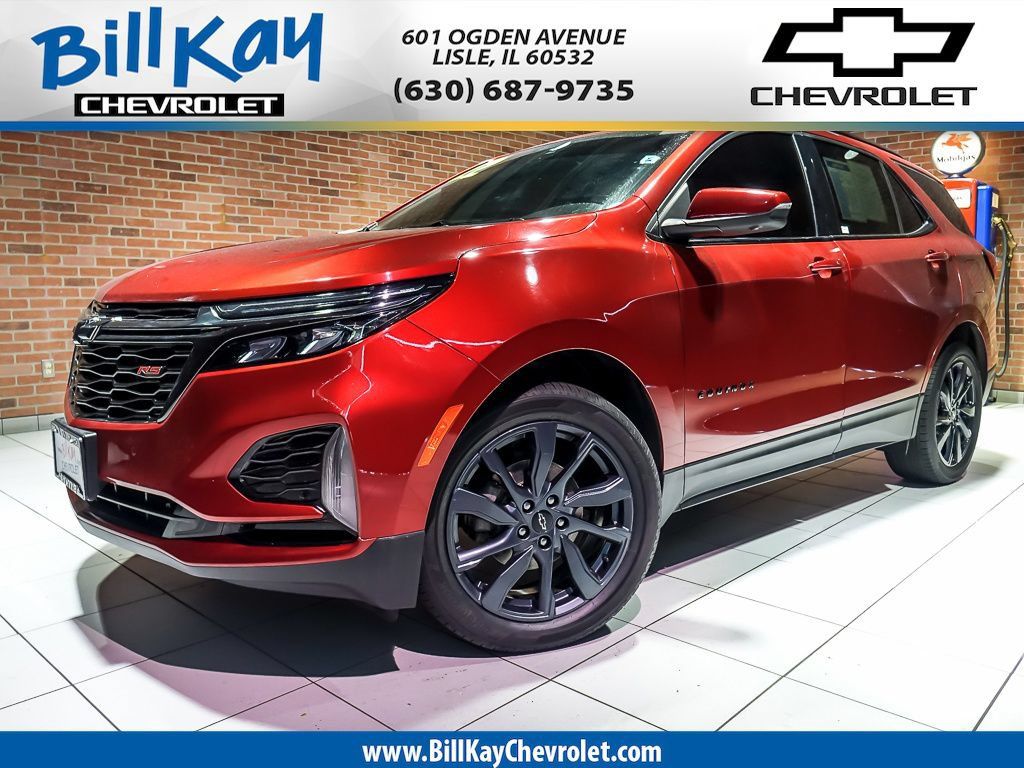Certified 2022 Chevrolet Equinox RS w/ RS Leather Package AWD/4WD image 1