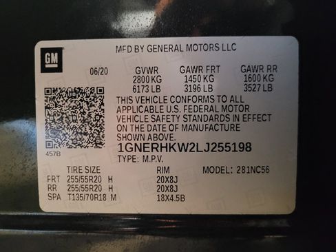 Used 2020 Chevrolet Traverse LT w/ LT Premium Package FWD image 33