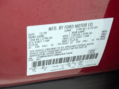 Used 2021 Ford Explorer ST w/ Equipment Group 401A image 21