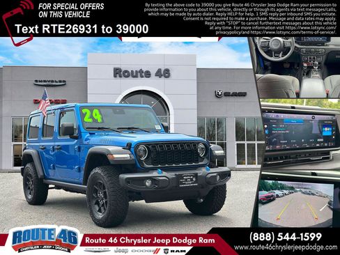 Used 2024 Jeep Wrangler Unlimited AWD/4WD image 1
