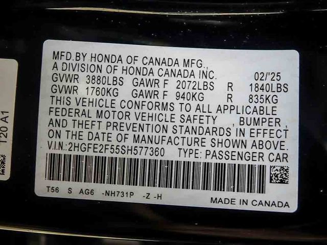 Used 2025 Honda Civic Sport image 27