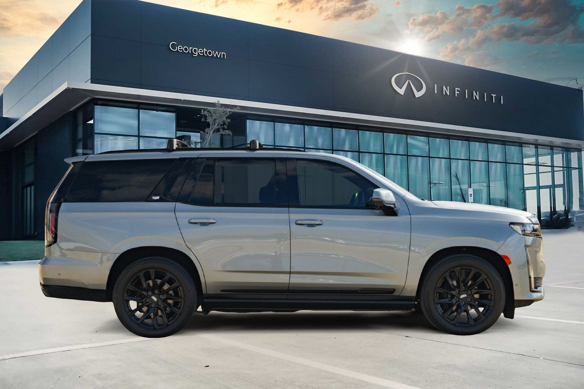 Used 2024 Cadillac Escalade Sport Platinum w/ LPO, ONYX Package AWD/4WD image 4