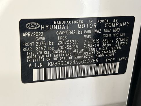 Used 2022 Hyundai Santa Fe SEL Convenience image 31