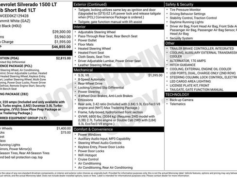 Used 2019 Chevrolet Silverado 1500 LT w/ Texas Edition RWD image 6