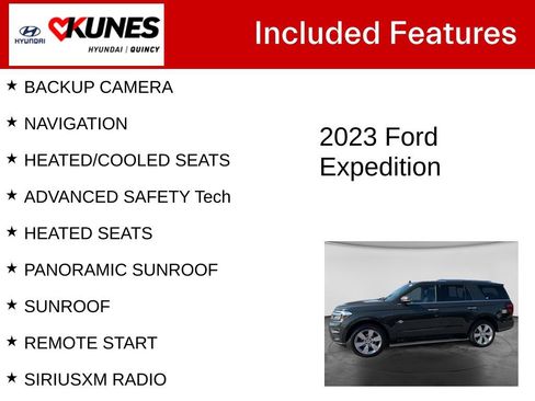 Used 2023 Ford Expedition King Ranch AWD/4WD image 2