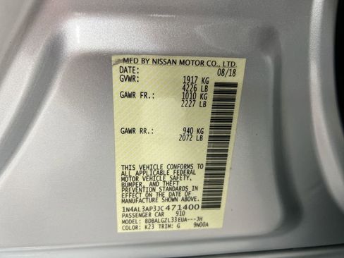 Used 2018 Nissan Altima 2.5 S w/ S Convenience Package image 27