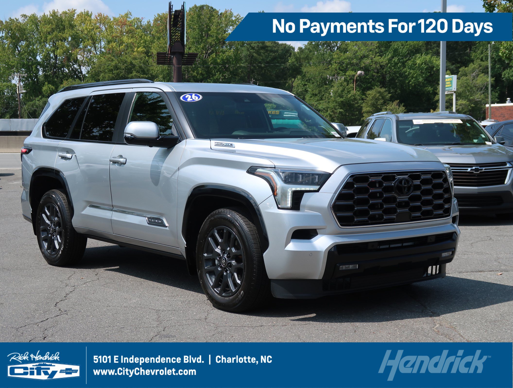 Used 2026 Toyota Sequoia Platinum AWD/4WD image 1