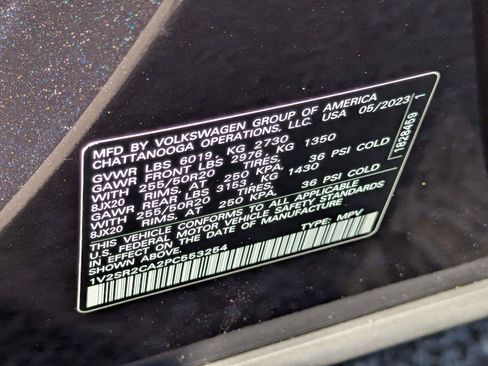 Certified 2023 Volkswagen Atlas SEL R-Line AWD/4WD image 48