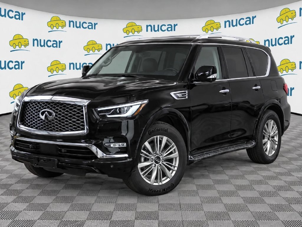 Used 2022 INFINITI QX80 Luxe w/ All-Season Package AWD/4WD image 2