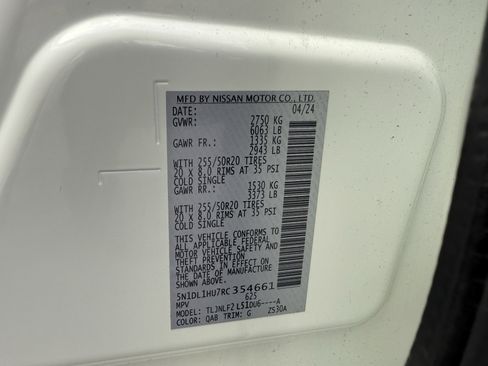 Certified 2024 INFINITI QX60 Autograph w/ Cargo Package image 27