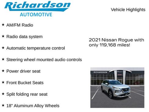 Used 2021 Nissan Rogue SV AWD/4WD image 11