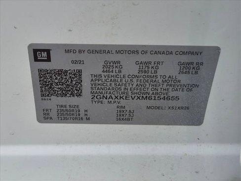 Used 2021 Chevrolet Equinox LT FWD image 15