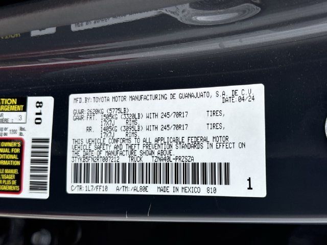 Used 2024 Toyota Tacoma SR5 RWD image 34