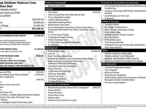 Used 2021 Jeep Gladiator Rubicon image 15