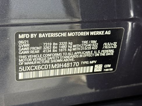 Used 2021 BMW X7 M50i AWD/4WD image 26