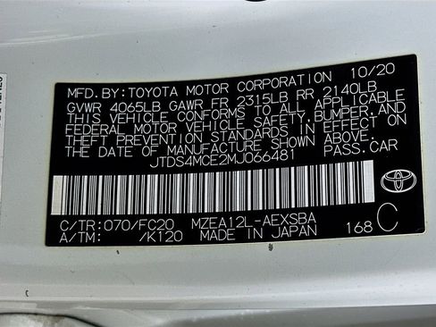 Used 2021 Toyota Corolla SE image 35