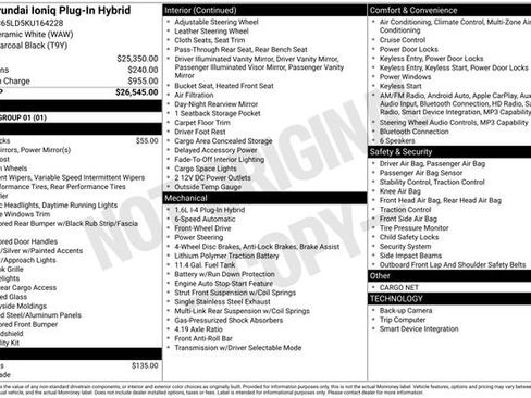 Used 2019 Hyundai Ioniq Plug-In Hybrid image 9