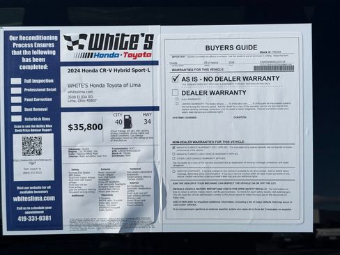Used 2024 Honda CR-V Sport-L image 34