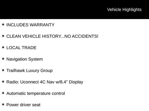 Used 2018 Jeep Grand Cherokee Trailhawk w/ Trailhawk Luxury Group image 10