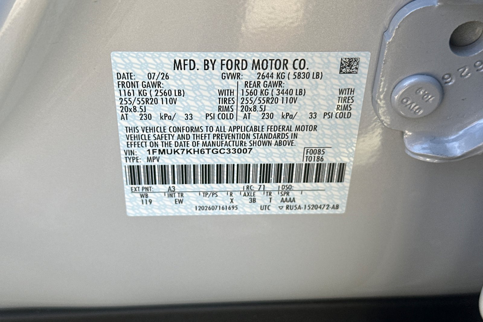 New 2026 Ford Explorer ST-Line RWD image 30