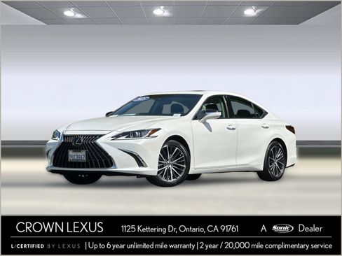 Certified 2025 Lexus ES 350 w/ Premium Package FWD image 1