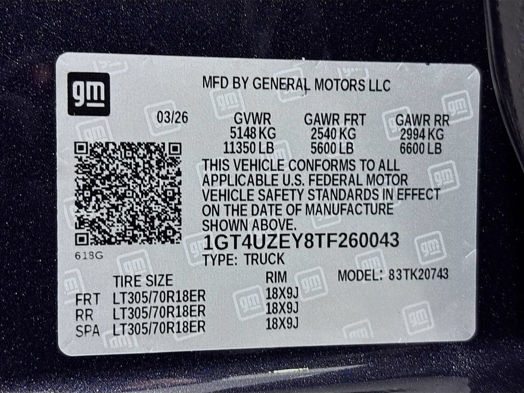 New 2026 GMC Sierra 2500 AT4X AWD/4WD image 33
