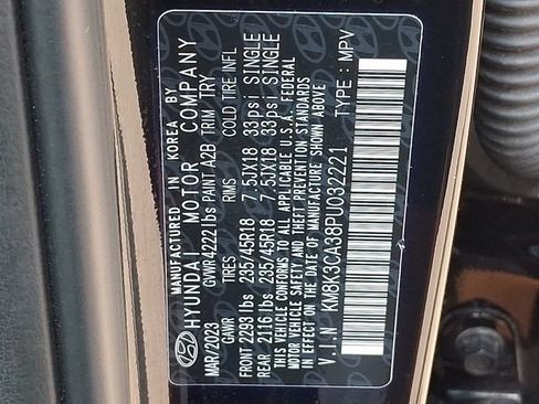 Used 2023 Hyundai Kona N Line AWD/4WD image 29