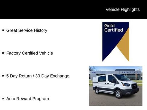 Used 2025 Ford Transit 250 Low Roof w/ Exterior Upgrade Package RWD image 4