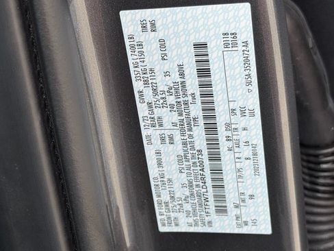 Used 2024 Ford F150 Platinum w/ Equipment Group 702A High AWD/4WD image 37