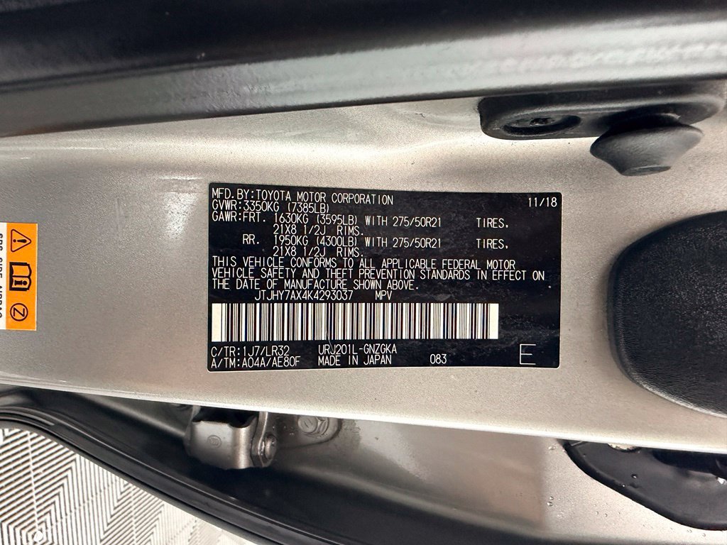 Used 2019 Lexus LX 570 4WD w/ Luxury Package image 32