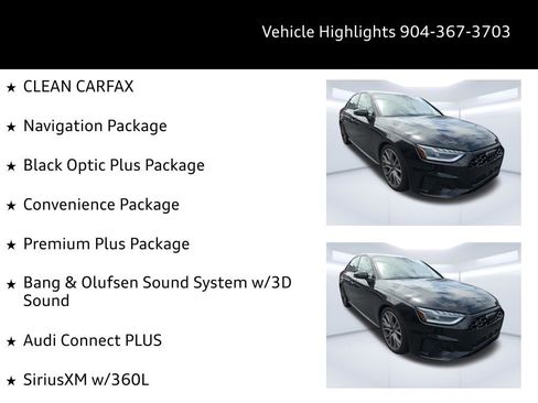 Certified 2023 Audi S4 Premium Plus AWD/4WD image 8