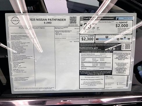 New 2025 Nissan Pathfinder S image 39