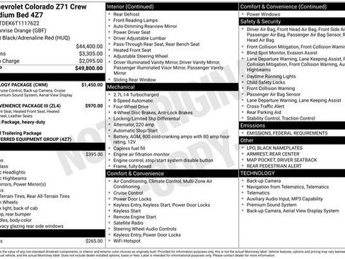 New 2026 Chevrolet Colorado Z71 w/ Technology Package image 35