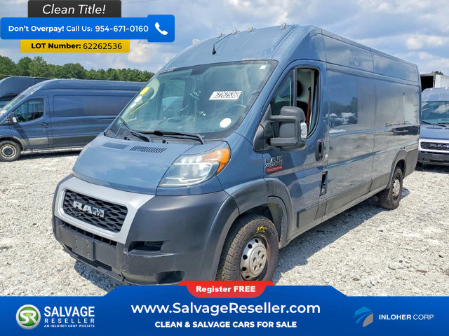 Used 2020 RAM ProMaster 3500 FWD image 1