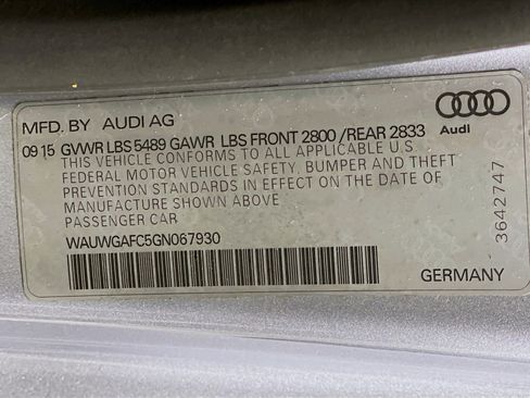 Used 2016 Audi A7 3.0T Premium Plus w/ S Line Sport Package image 12