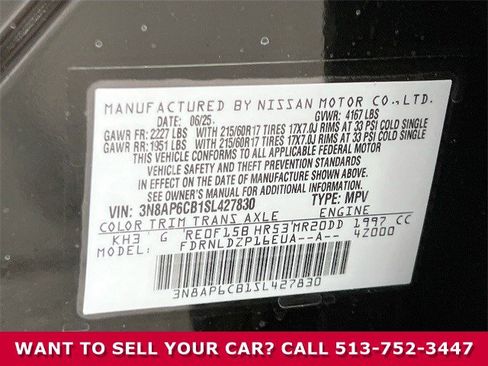 Used 2025 Nissan Kicks SV image 32