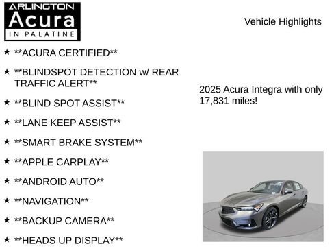 Used 2025 Acura Integra A-Spec w/ Technology Package FWD image 7