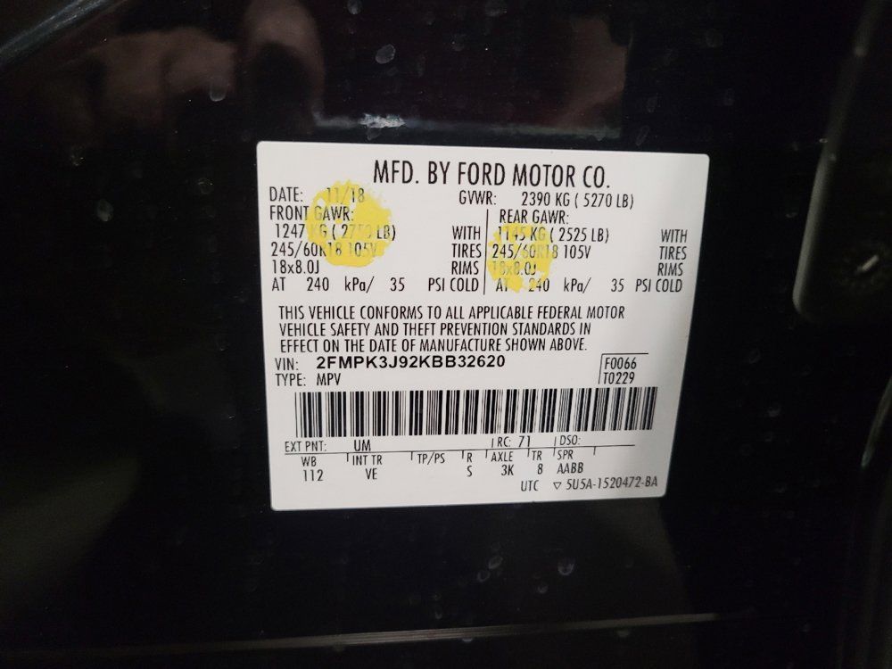 Used 2019 Ford Edge SEL w/ Equipment Group 201A FWD image 33